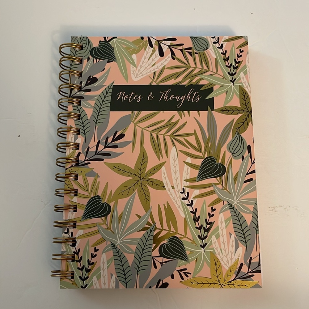 Notes & Thoughts Journal Notebook Ruled Line, Thankful Diary, Inspirational - Picture 3 of 9
